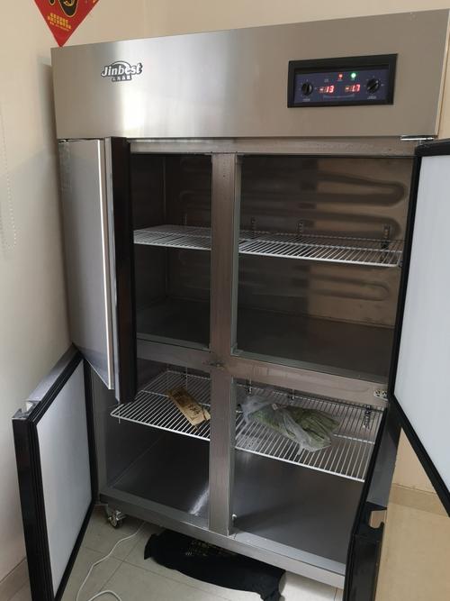 大容量廚房冰箱四門廚房柜立式冷柜 雙溫保鮮冷凍冷藏商用點菜冰柜